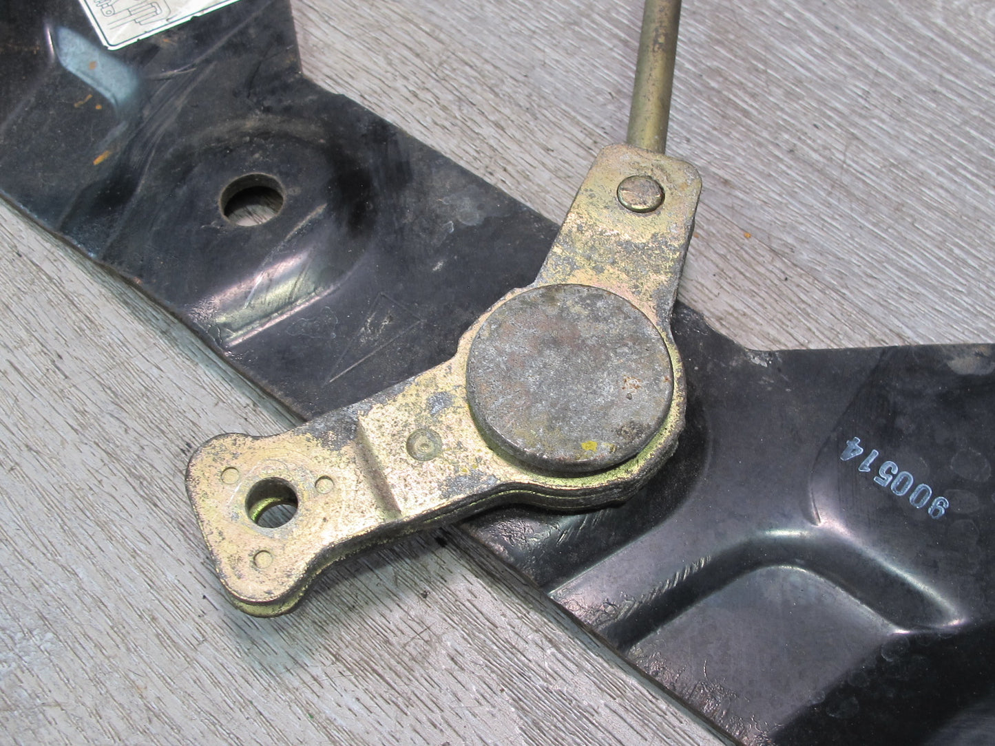 91-95 Toyota SW21L MR2 Emergency Parking Hand Brake Bracket Cable Adjuster OEM