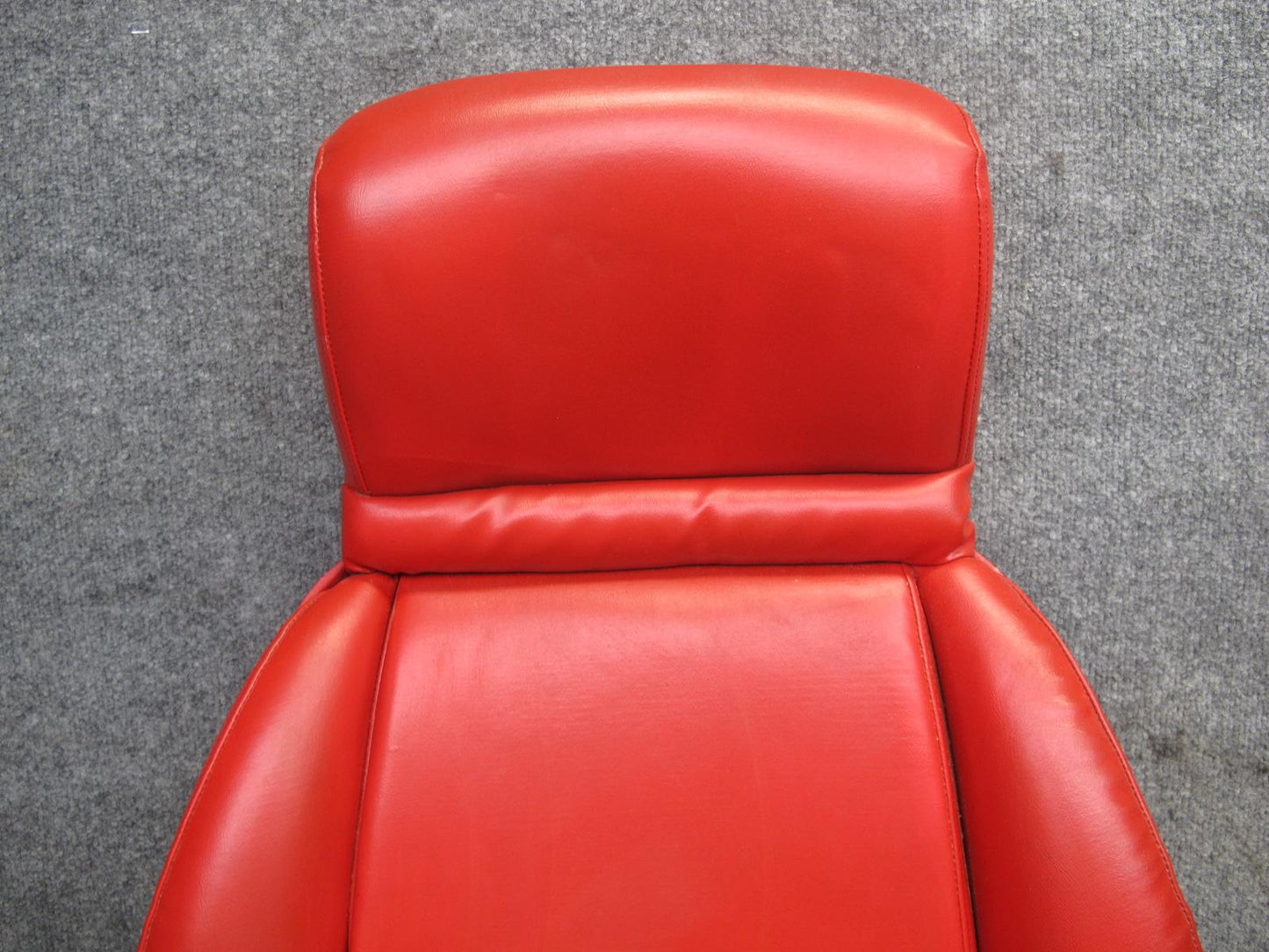 92-93 Chevrolet Corvette C4 Set of 2 Power Seat Leather Torch RED OEM