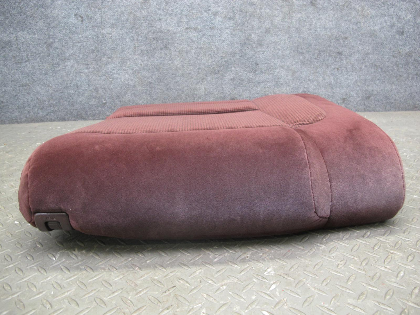 86-88 Toyota Supra MK3 Rear Left & Right Cloth Seat Upper Cushion Set Maroon OEM