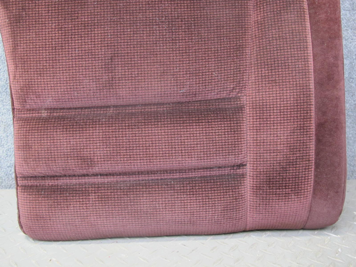 86-88 Toyota Supra MK3 Rear Left & Right Cloth Seat Upper Cushion Set Maroon OEM