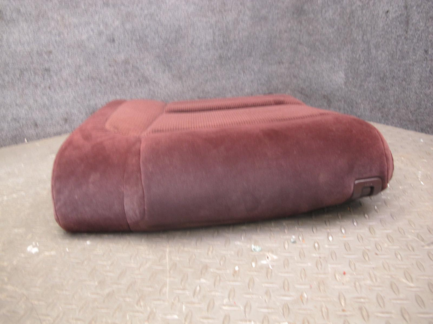 86-88 Toyota Supra MK3 Rear Left & Right Cloth Seat Upper Cushion Set Maroon OEM