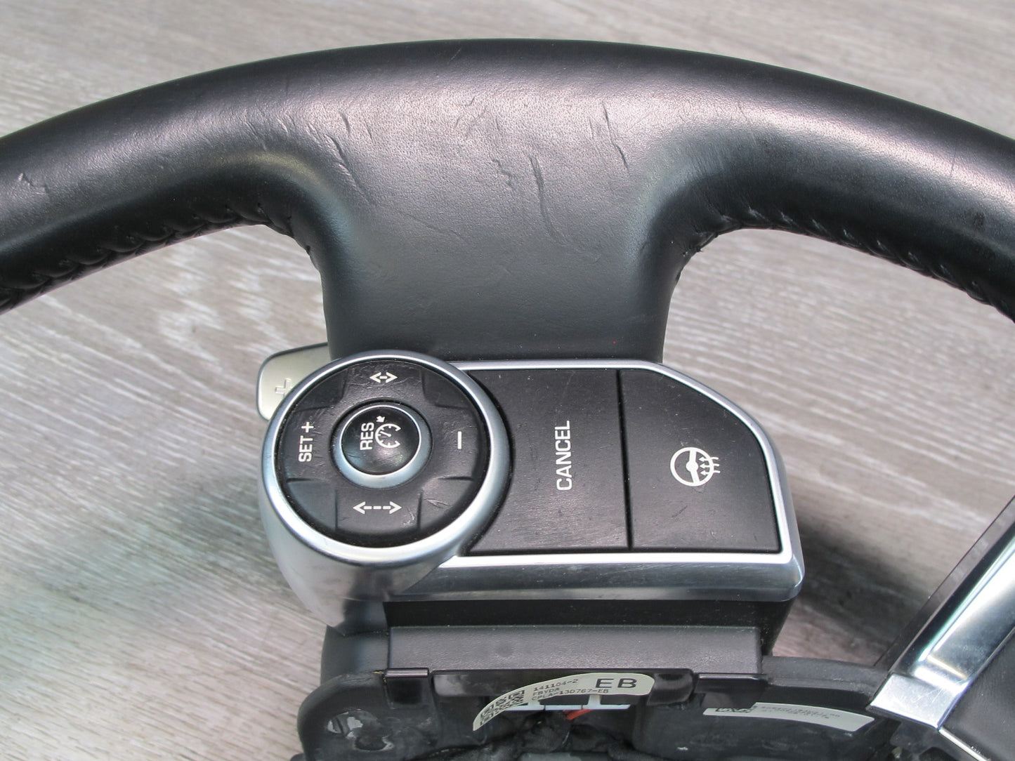 2013-2022 Land Range Rover L405 Leather Wood Steering w Controls & Paddles