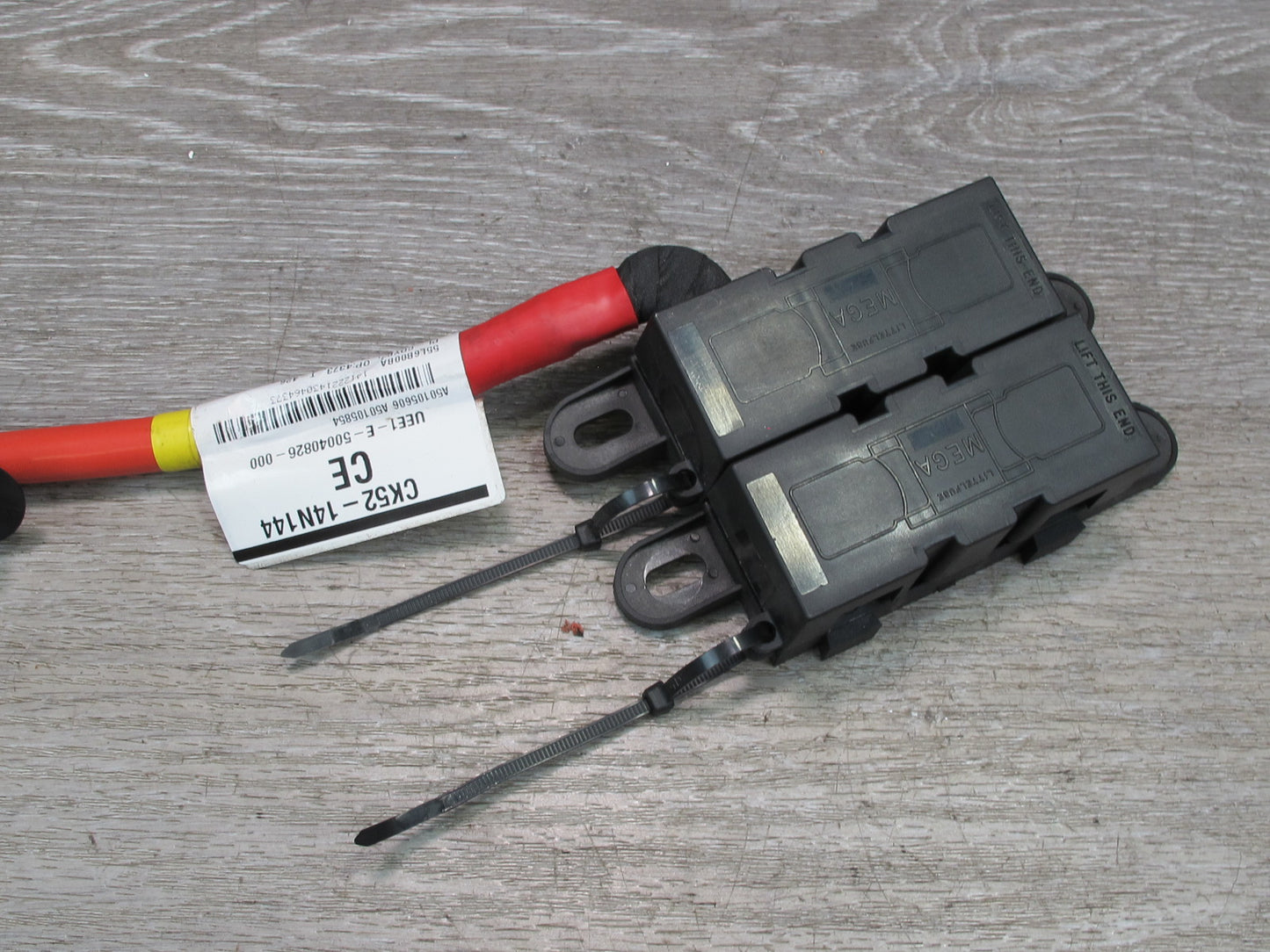 2013-2017 Range Rover L405 Battery Terminal Positive Cable w Fuse CK52-14N144-CE