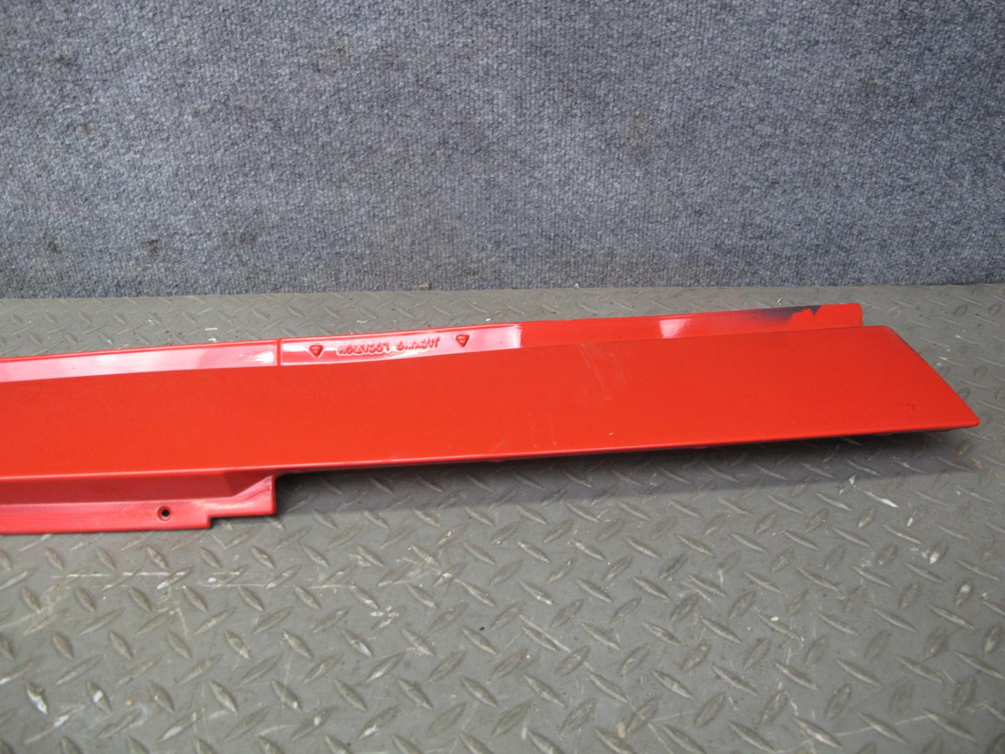 84-96 Chevrolet Corvette C4 Right Side Skirt Rocker Panel Torch RED OEM