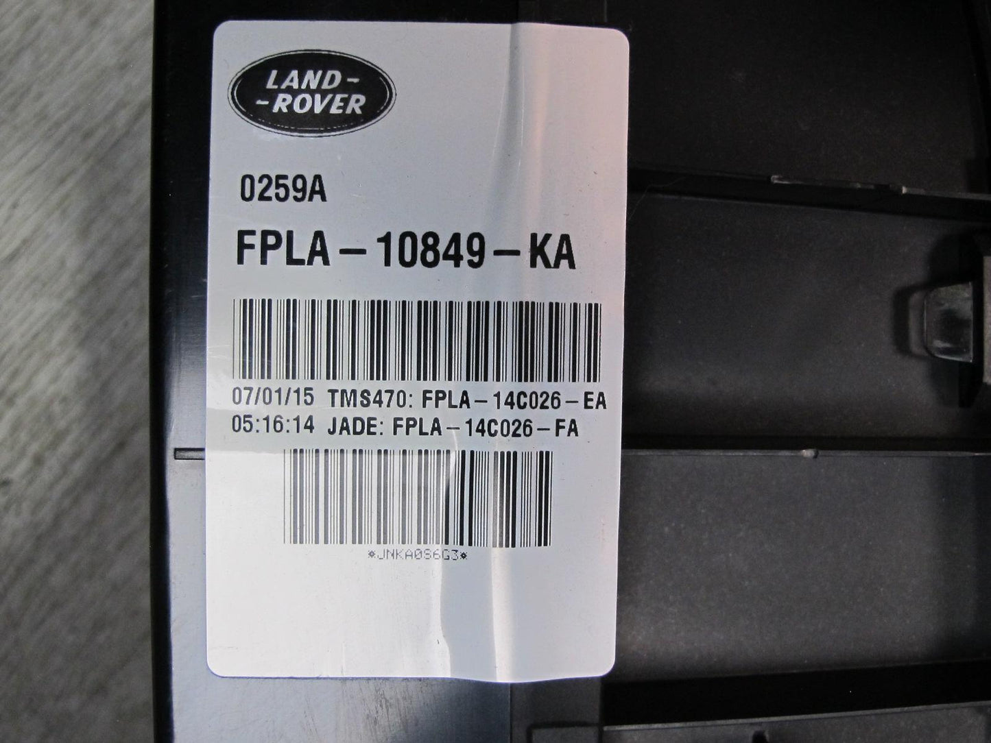 2015 Range Rover L405 5.0L AJ133 Engine ECU ECM Body BCM Speedo Theft Module Set