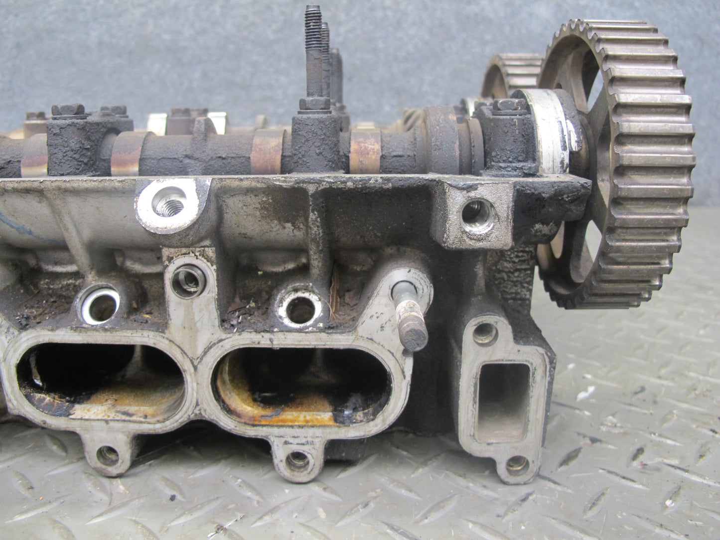 88-89 Toyota MR2 AW15 4AGELC Engine Cylinder Head w Camshafts 83K Miles OEM