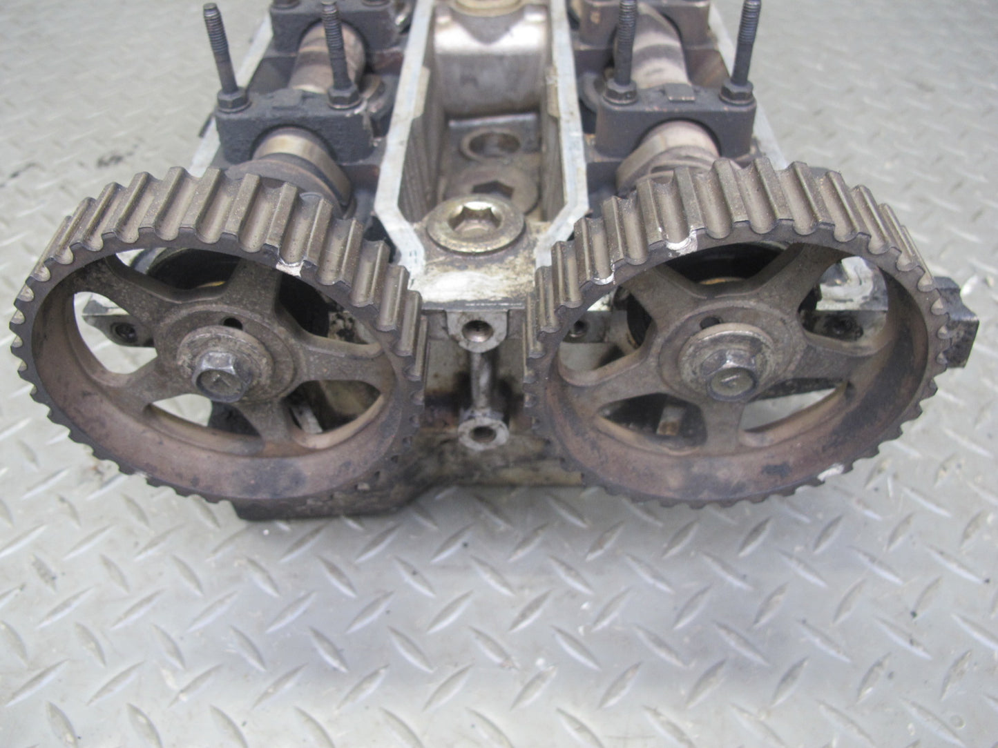 88-89 Toyota MR2 AW15 4AGELC Engine Cylinder Head w Camshafts 83K Miles OEM