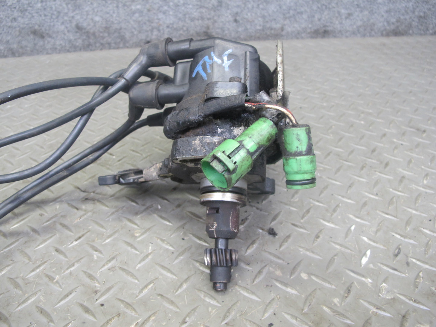 88-89 Toyota MR2 AW15 4AGELC Ignition Distributor w Spark Plug Coil Assembly OEM