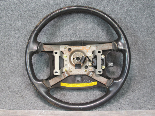 91-93 Mitsubishi 3000GT Dodge Stealth Leather Steering w Cruise Switch OEM