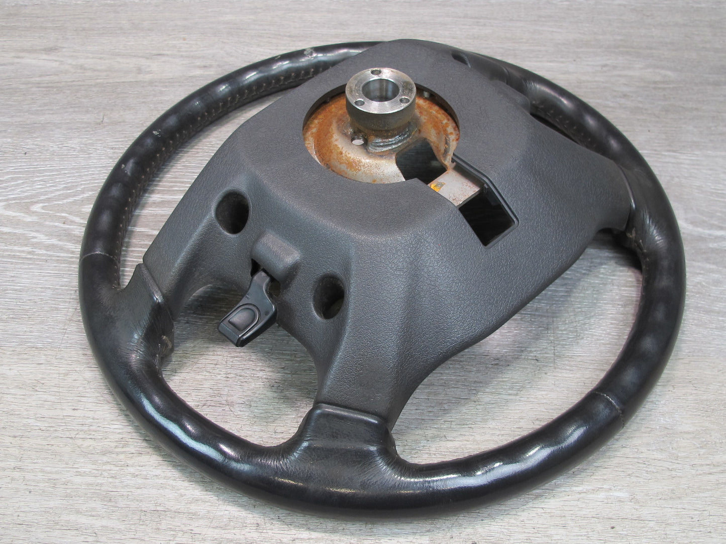 91-93 Mitsubishi 3000GT Dodge Stealth Leather Steering w Cruise Switch OEM