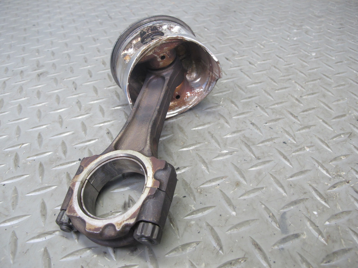 88-89 Toyota MR2 AW15 GT 4AGELC Set of 4 Engine Piston w Connecting Rod 83K OEM