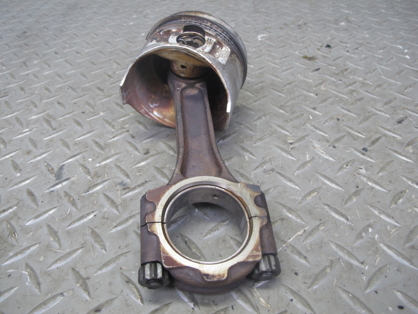88-89 Toyota MR2 AW15 GT 4AGELC Set of 4 Engine Piston w Connecting Rod 83K OEM