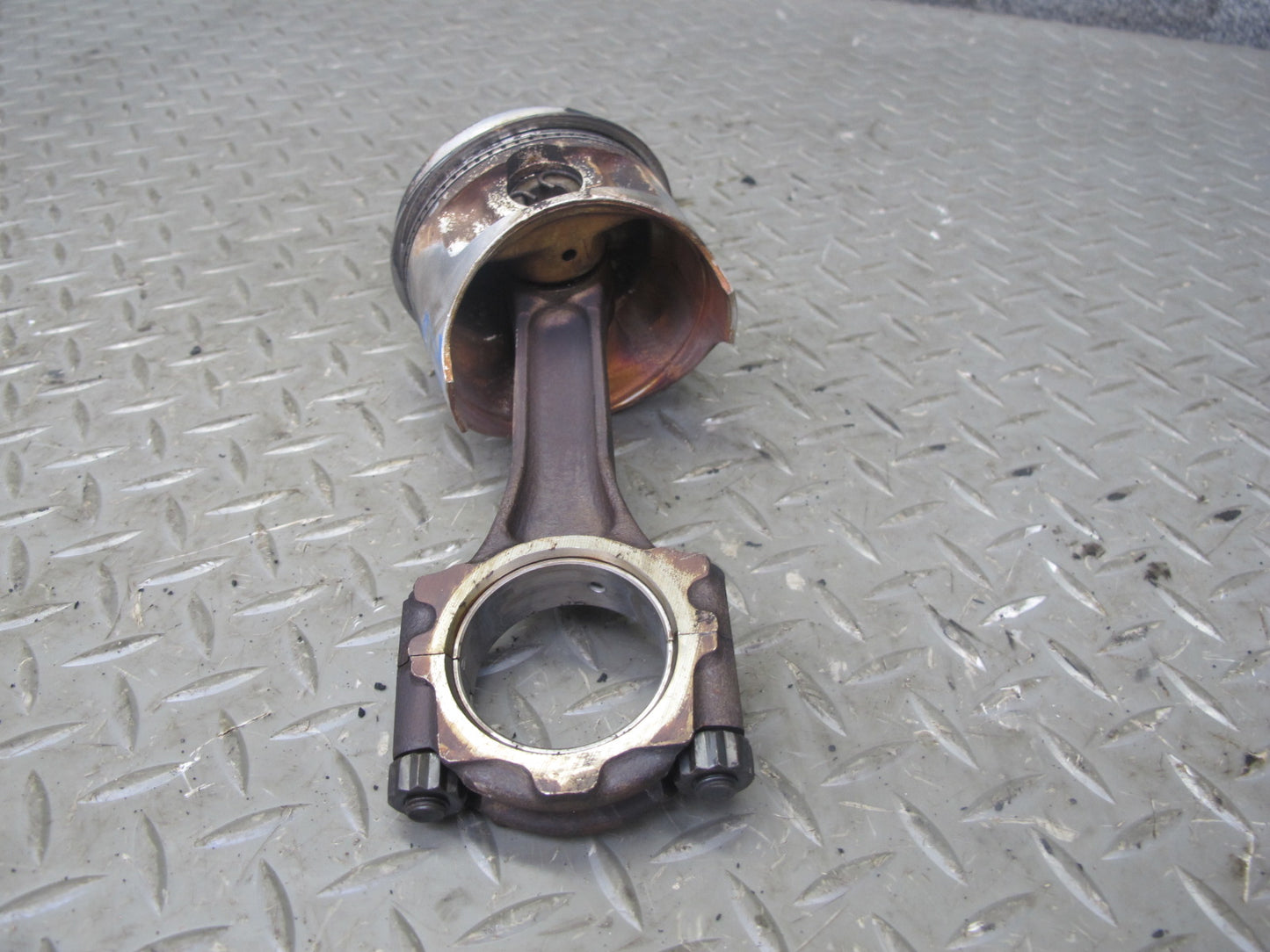 88-89 Toyota MR2 AW15 GT 4AGELC Set of 4 Engine Piston w Connecting Rod 83K OEM