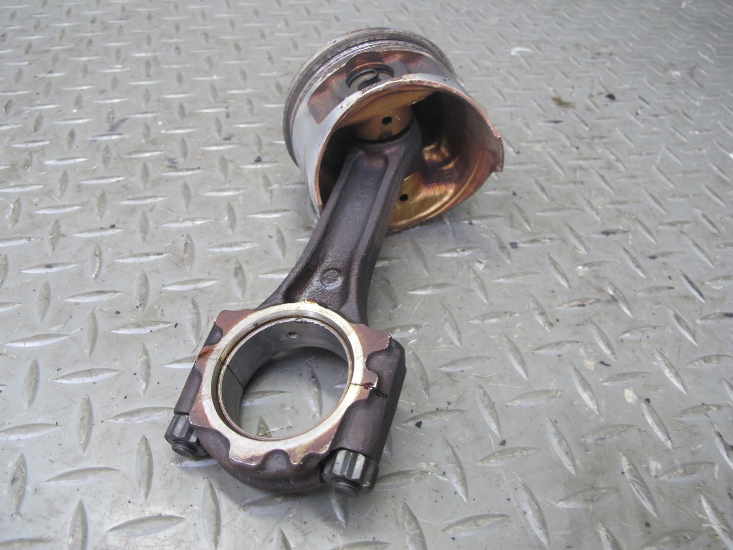 88-89 Toyota MR2 AW15 GT 4AGELC Set of 4 Engine Piston w Connecting Rod 83K OEM