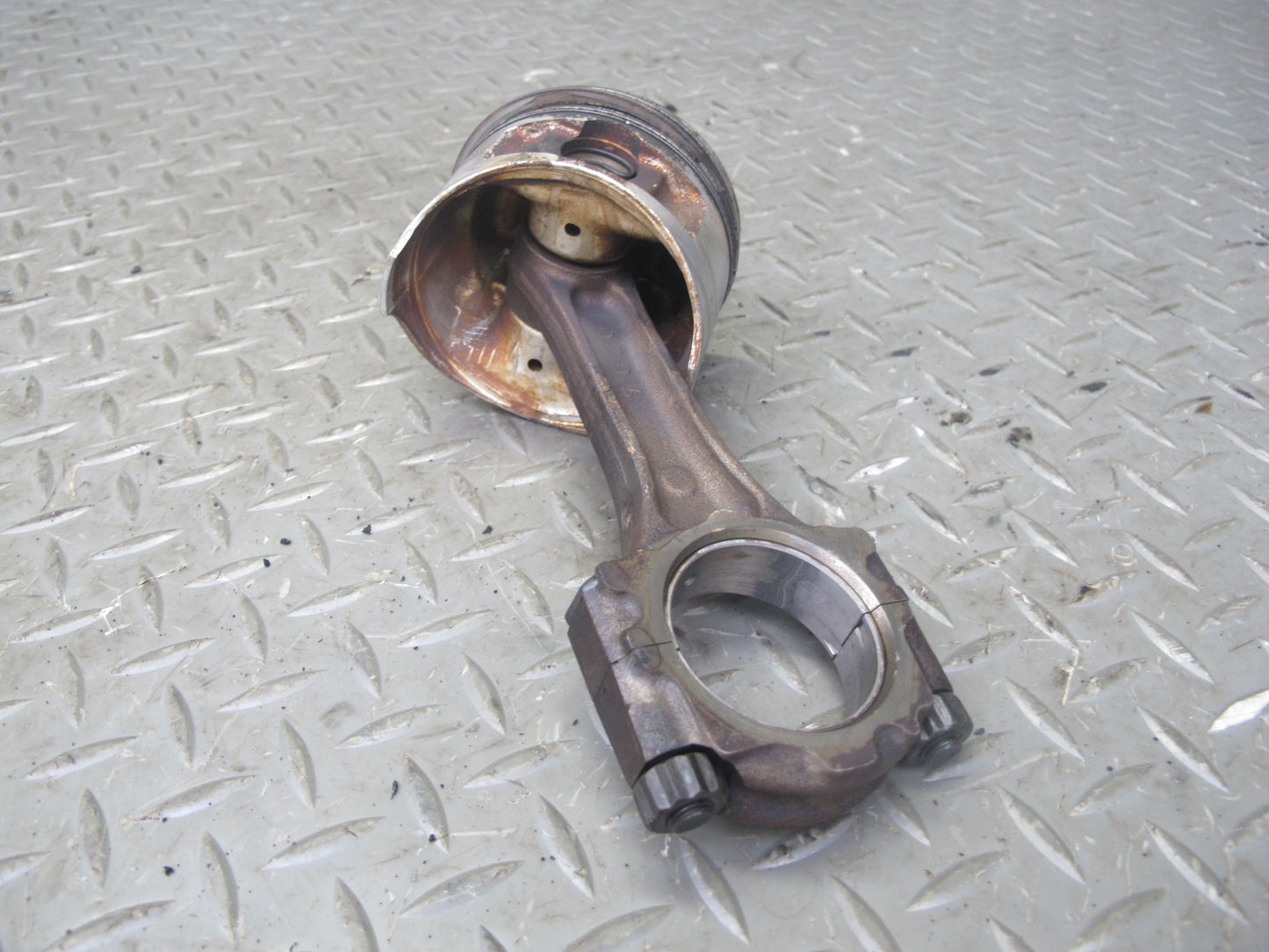 88-89 Toyota MR2 AW15 GT 4AGELC Set of 4 Engine Piston w Connecting Rod 83K OEM
