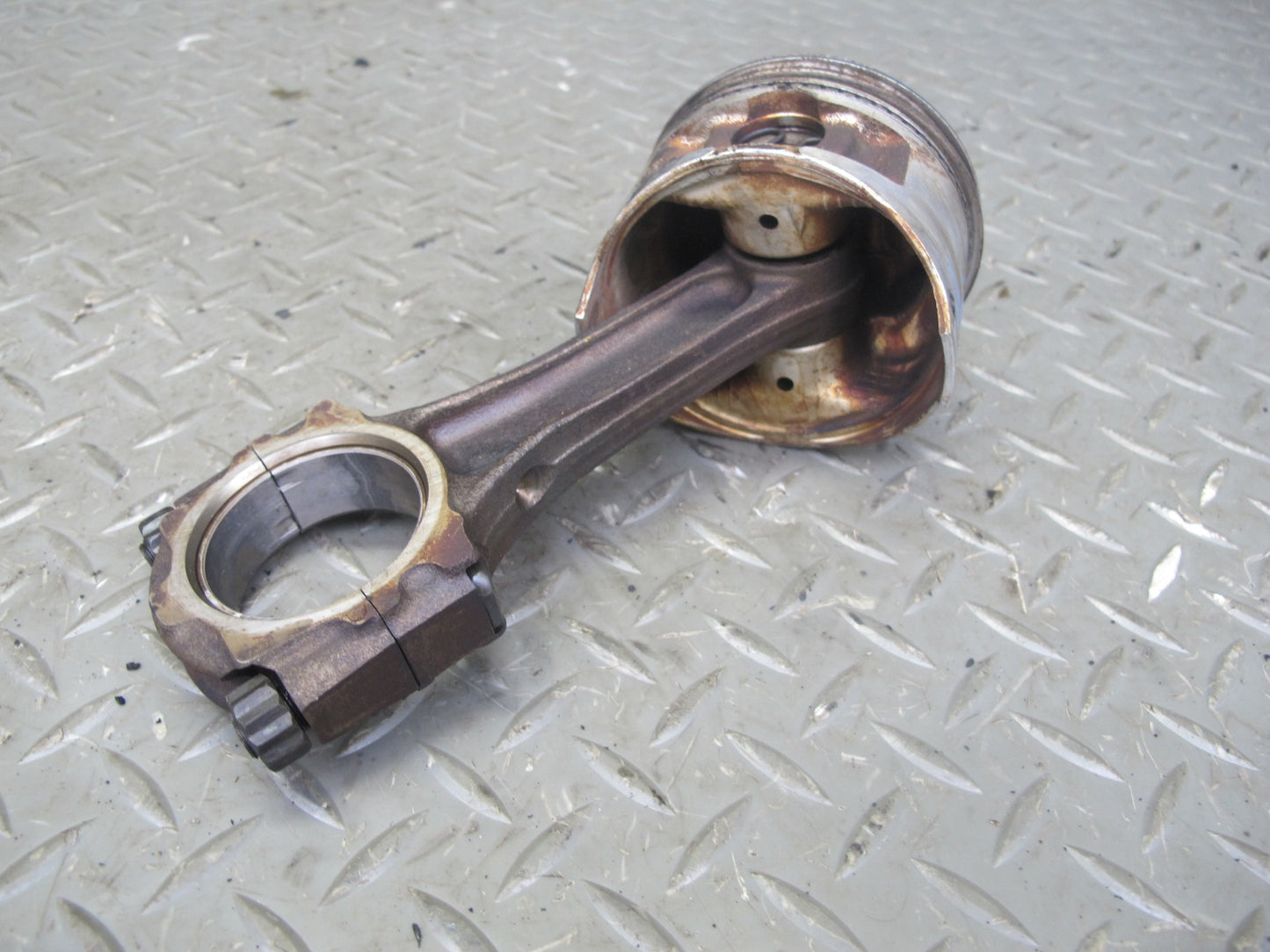 88-89 Toyota MR2 AW15 GT 4AGELC Set of 4 Engine Piston w Connecting Rod 83K OEM