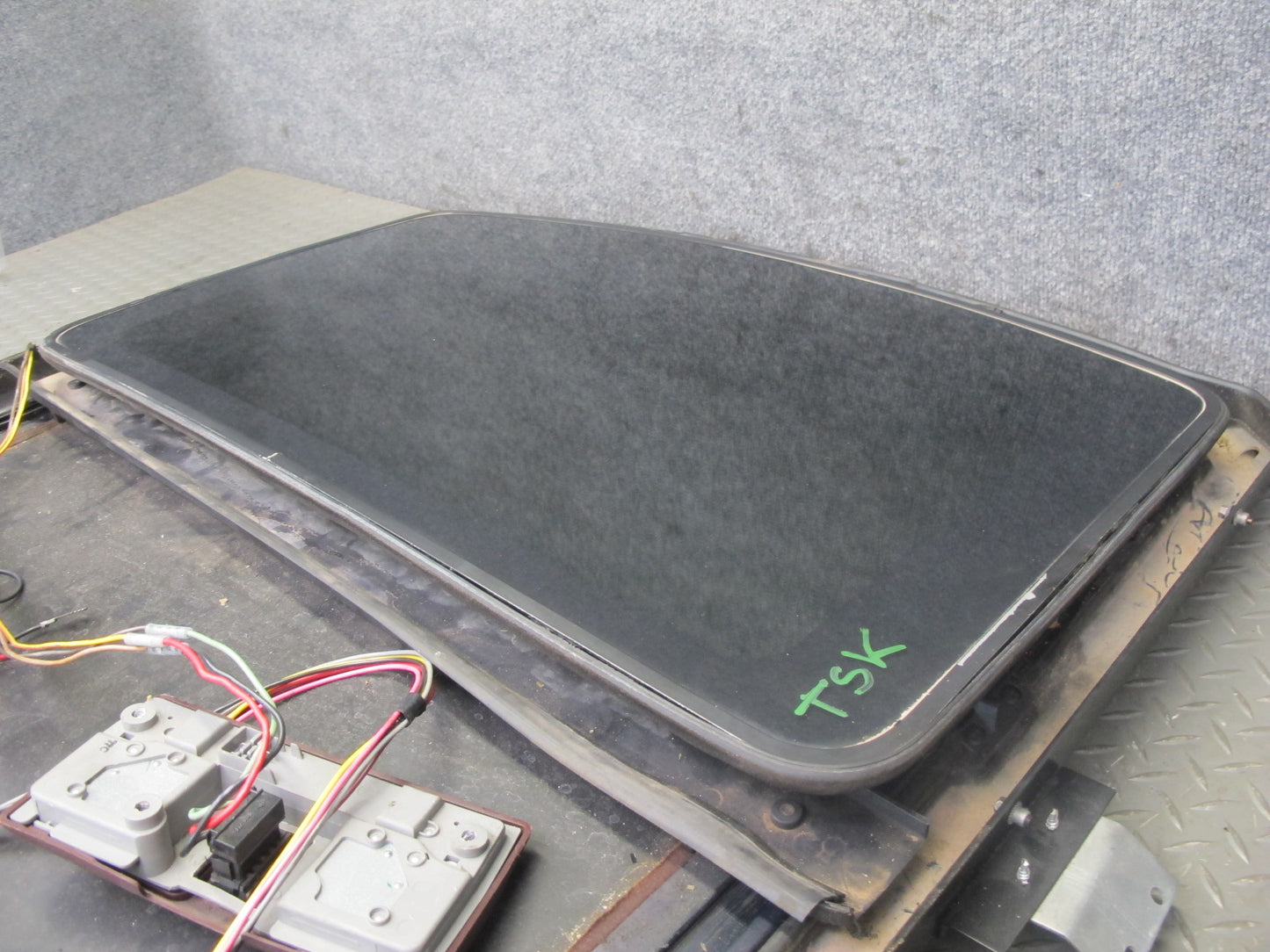 86-92 Toyota Supra MK3 Sunroof Glass Frame Motor Headliner Shade Switch Set OEM