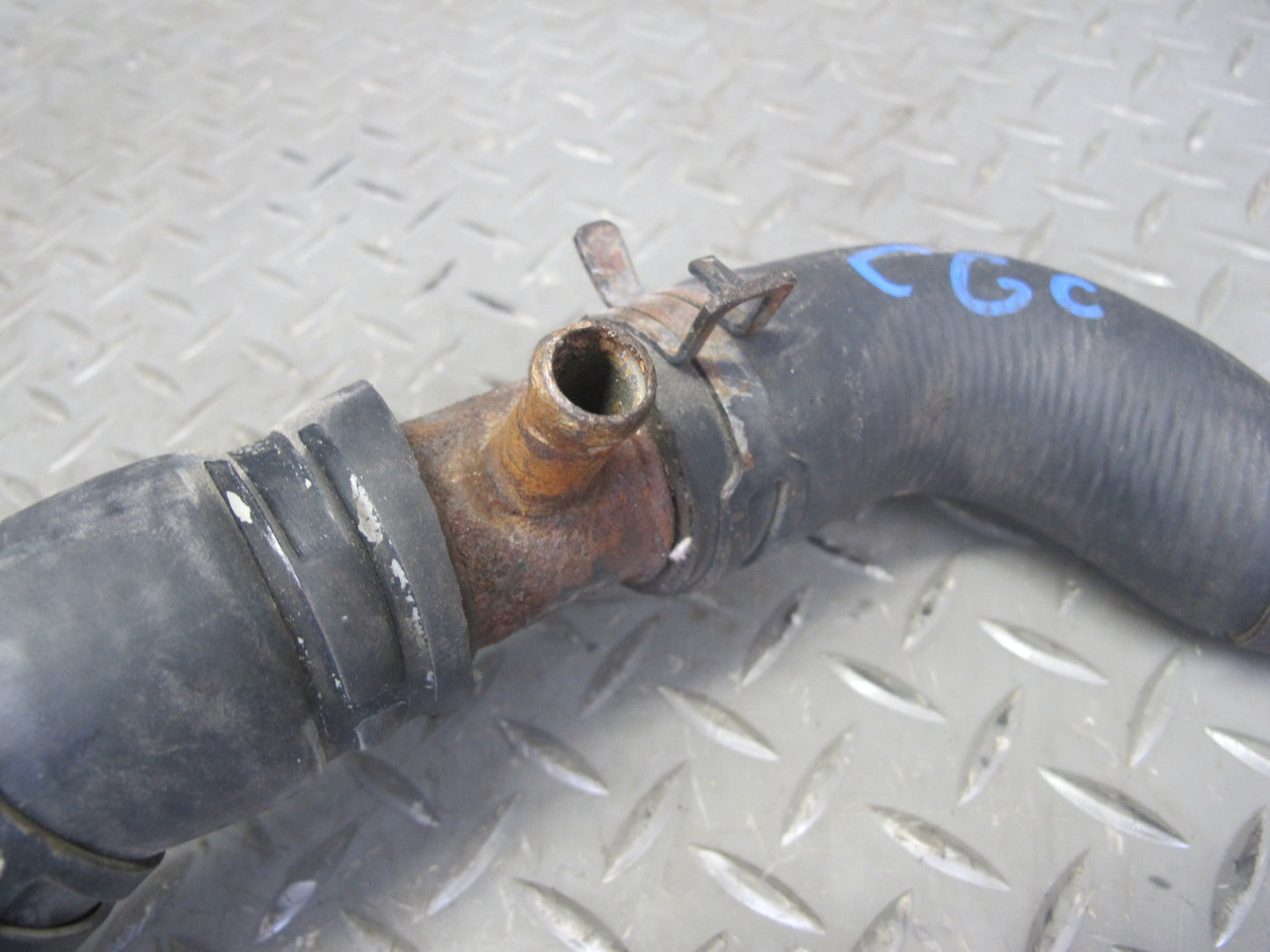92-94 Chevrolet Corvette C4 5.7L Engine Water Coolant Hose Pipe Line Set OEM