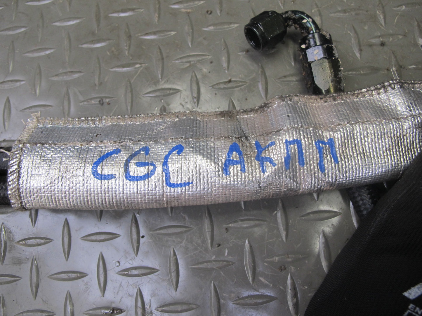 1993 Chevrolet Corvette C4 4L60 A/T Auto Transmission Oil Cooler Pipe Line