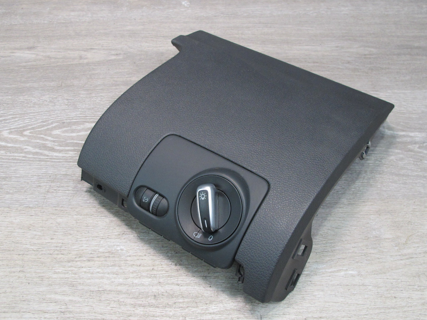 07-14 VW Golf R GTI Jetta Dash Left Lower Knee Trim Panel Headlight Switch OEM