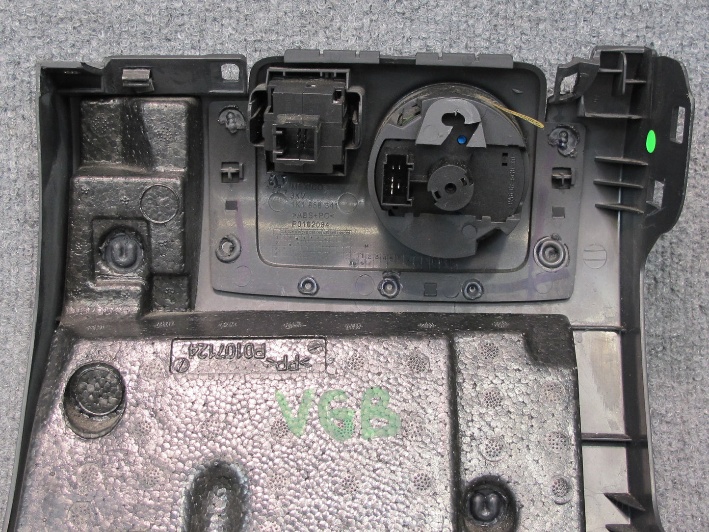 07-14 VW Golf R GTI Jetta Dash Left Lower Knee Trim Panel Headlight Switch OEM