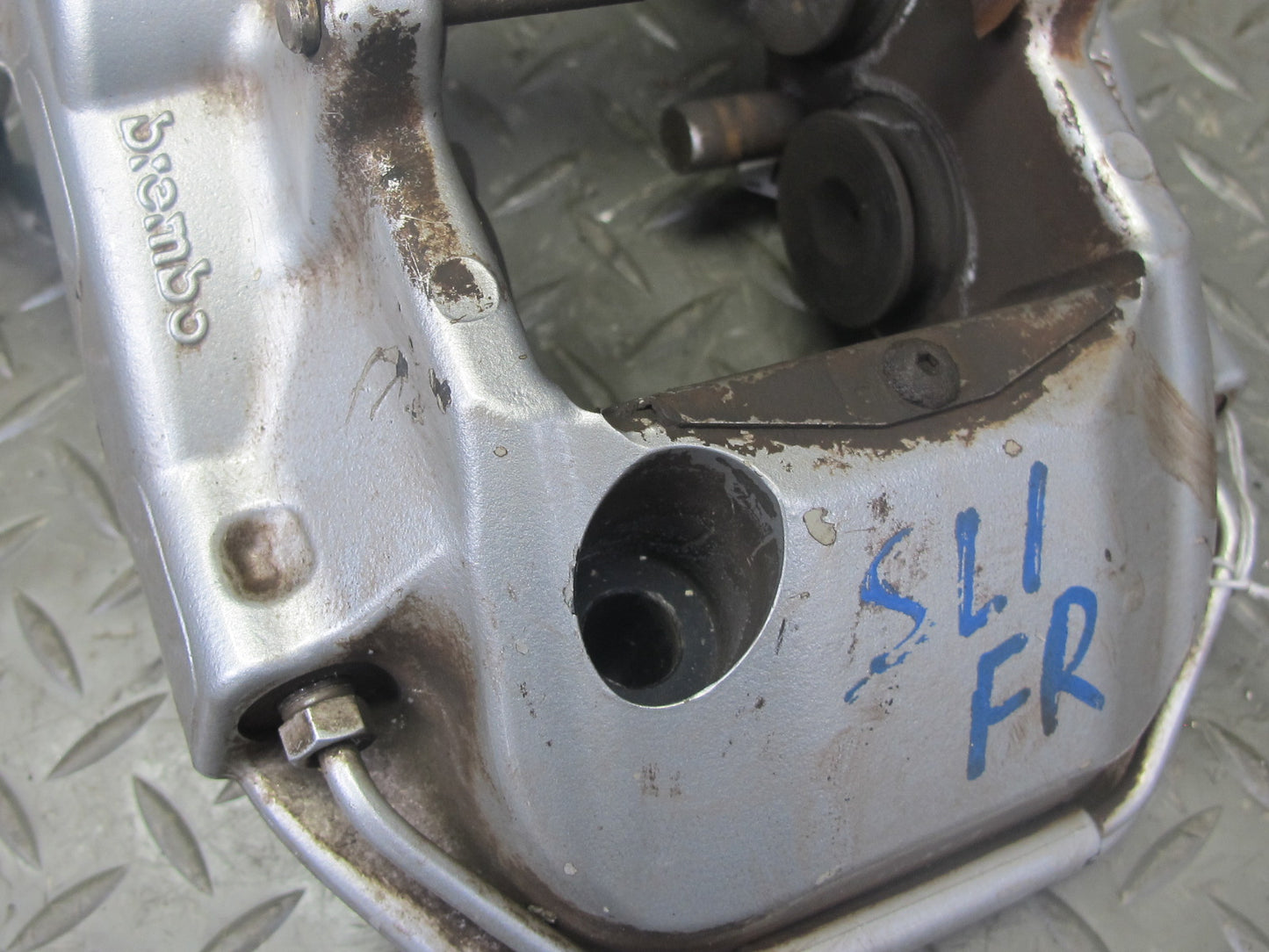 03-06 Mercedes R230 SL600 Front Right & Left Brembo Brake Caliper Set 56K OEM