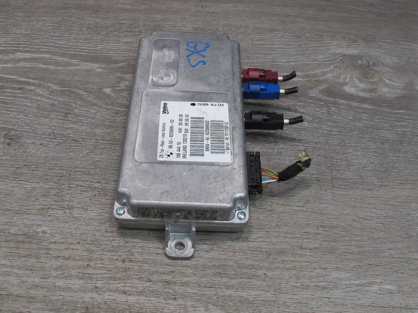 2010 BMW E71 E72 X6 Rear View Backup Reverse Camera Control Module 9220695
