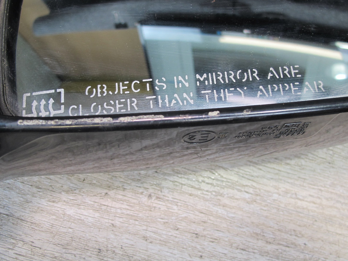 91-94 Mitsubishi 3000GT Right Door Exterior Side View Heated Mirror OEM