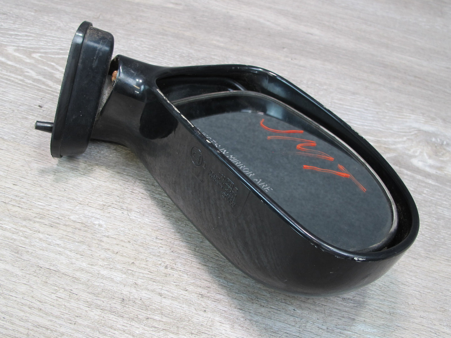 91-94 Mitsubishi 3000GT Right Door Exterior Side View Heated Mirror OEM