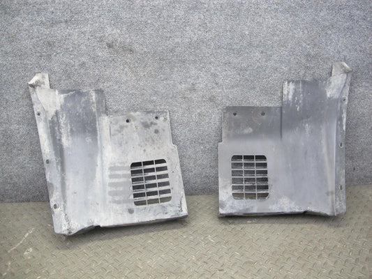 04-09 Cadillac XLR Front Left & Right Fender Liner Wheel Splash Shield Guard Set