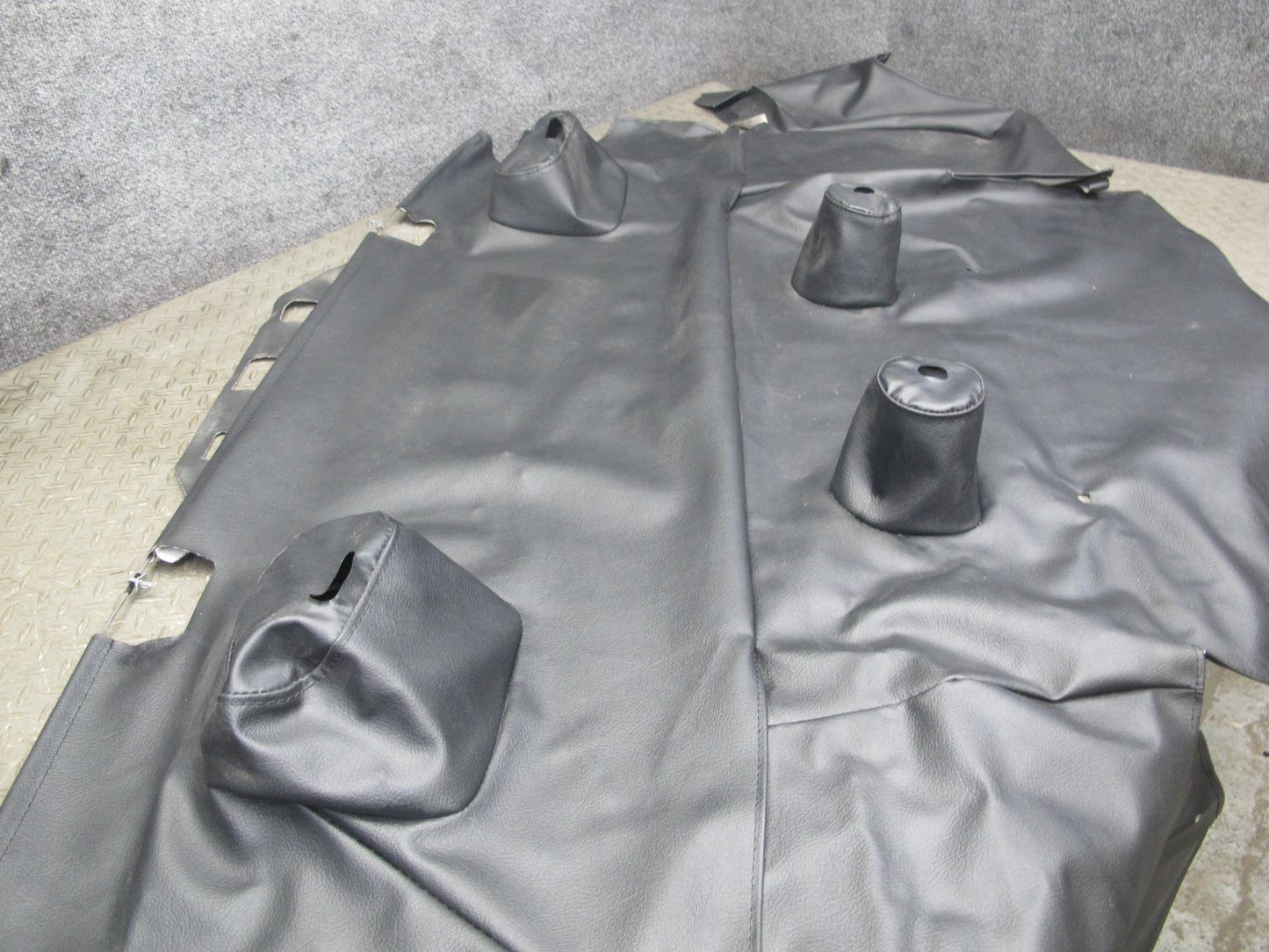 04-09 Nissan 350Z Z33 Convertible Rear TOP Compartment Liner Cover Black OEM