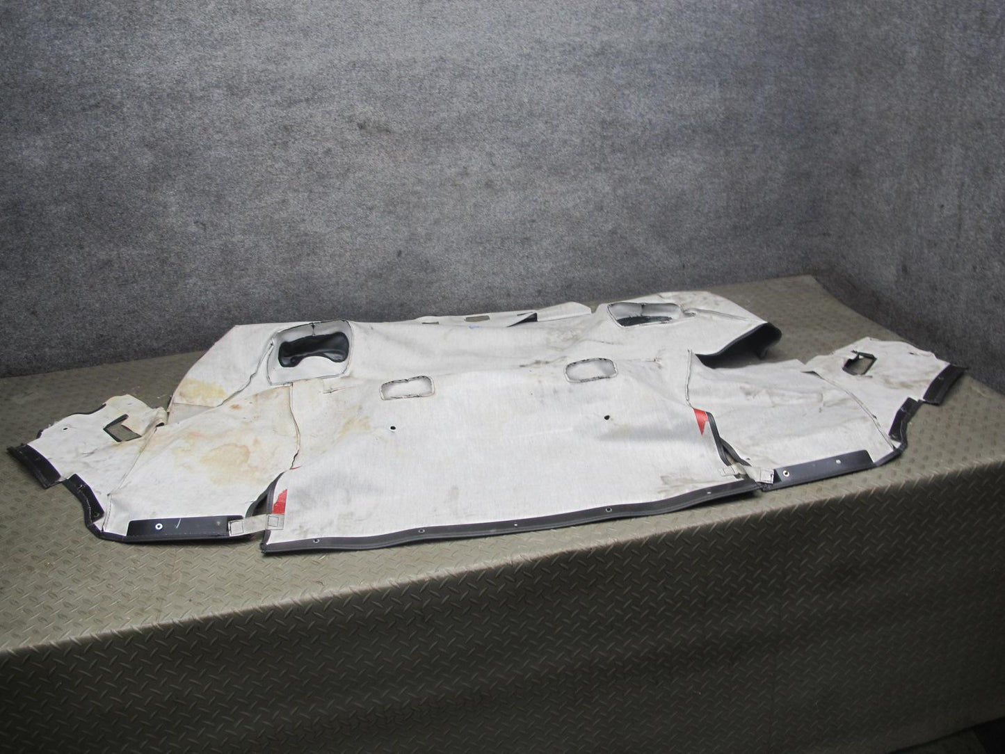 04-09 Nissan 350Z Z33 Convertible Rear TOP Compartment Liner Cover Black OEM