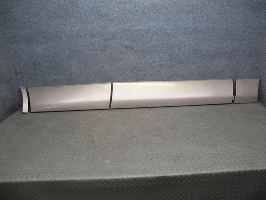 95-00 Lexus UCF20L LS400 Set of 4 Right Fender Door Molding Trim Panel Beige OEM