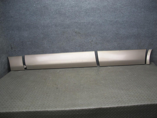 95-00 Lexus UCF20L LS400 Set of 4 Left Fender Door Molding Trim Panel Beige OEM