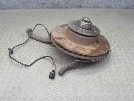 86-91 Mercedes W126 Front Right Spindle Knuckle Wheel Hub Bearing Rotor OEM