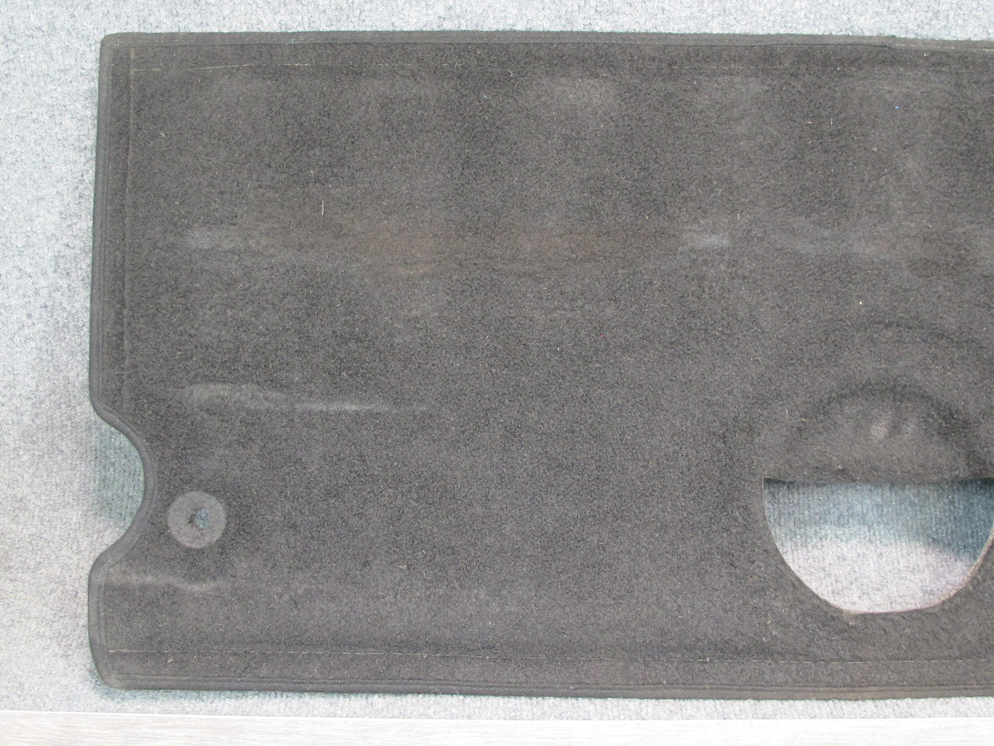 03-06 Chevrolet SSR Rear Trunk Lid Carpet Liner Cover Black 15118526 OEM