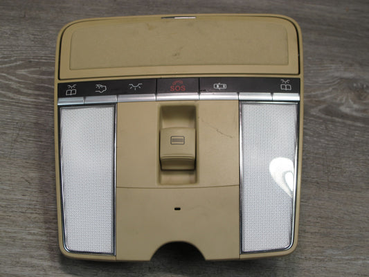 07-09 Mercedes W221 S-class Overhead Console Dome Reading Light w Sunroof OEM