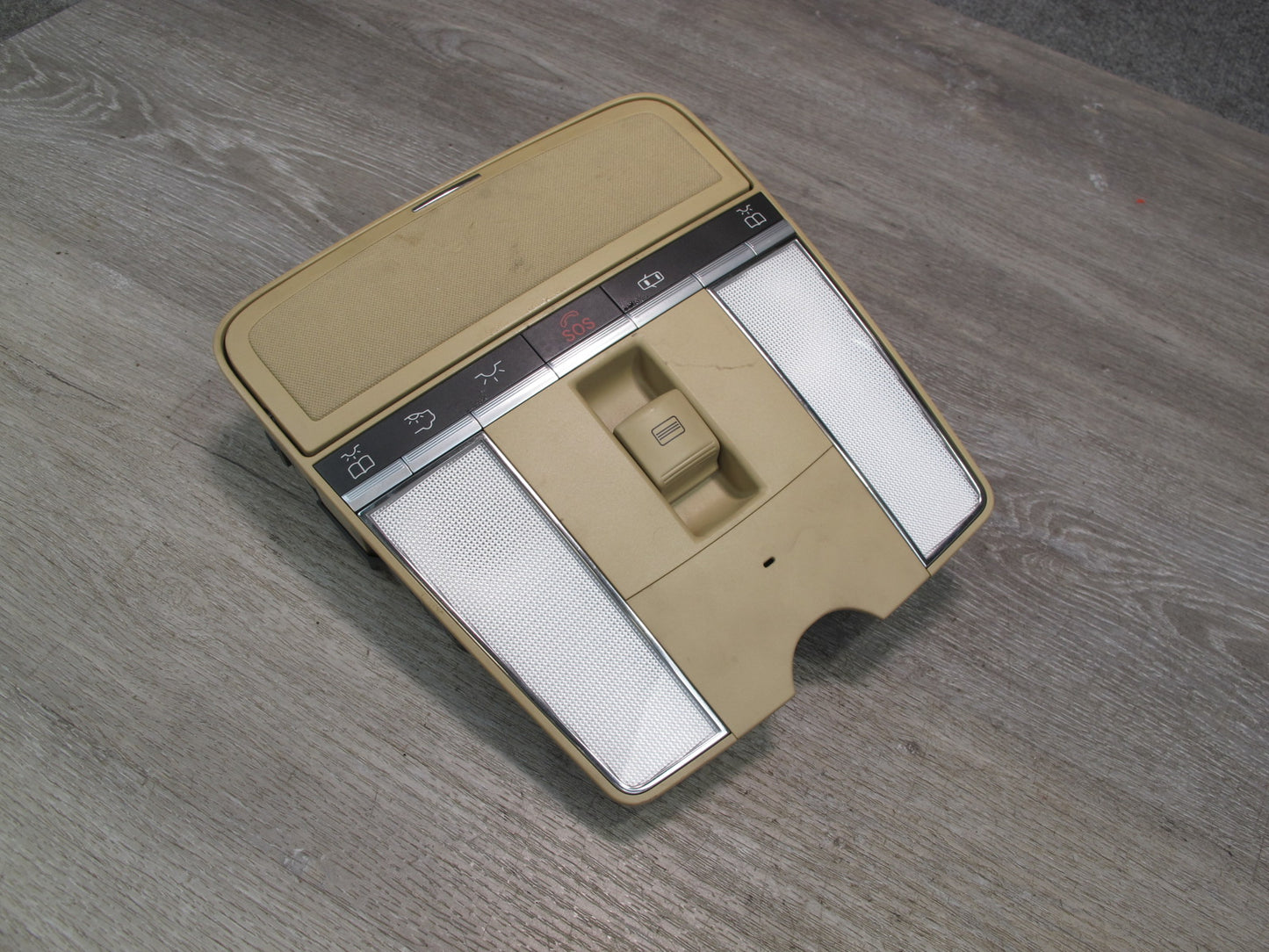 07-09 Mercedes W221 S-class Overhead Console Dome Reading Light w Sunroof OEM