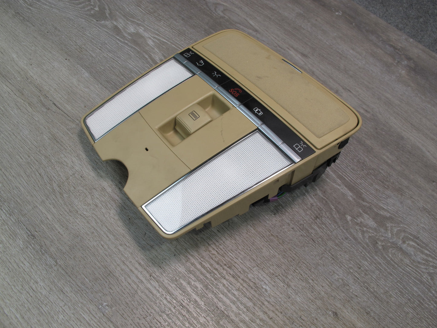 07-09 Mercedes W221 S-class Overhead Console Dome Reading Light w Sunroof OEM