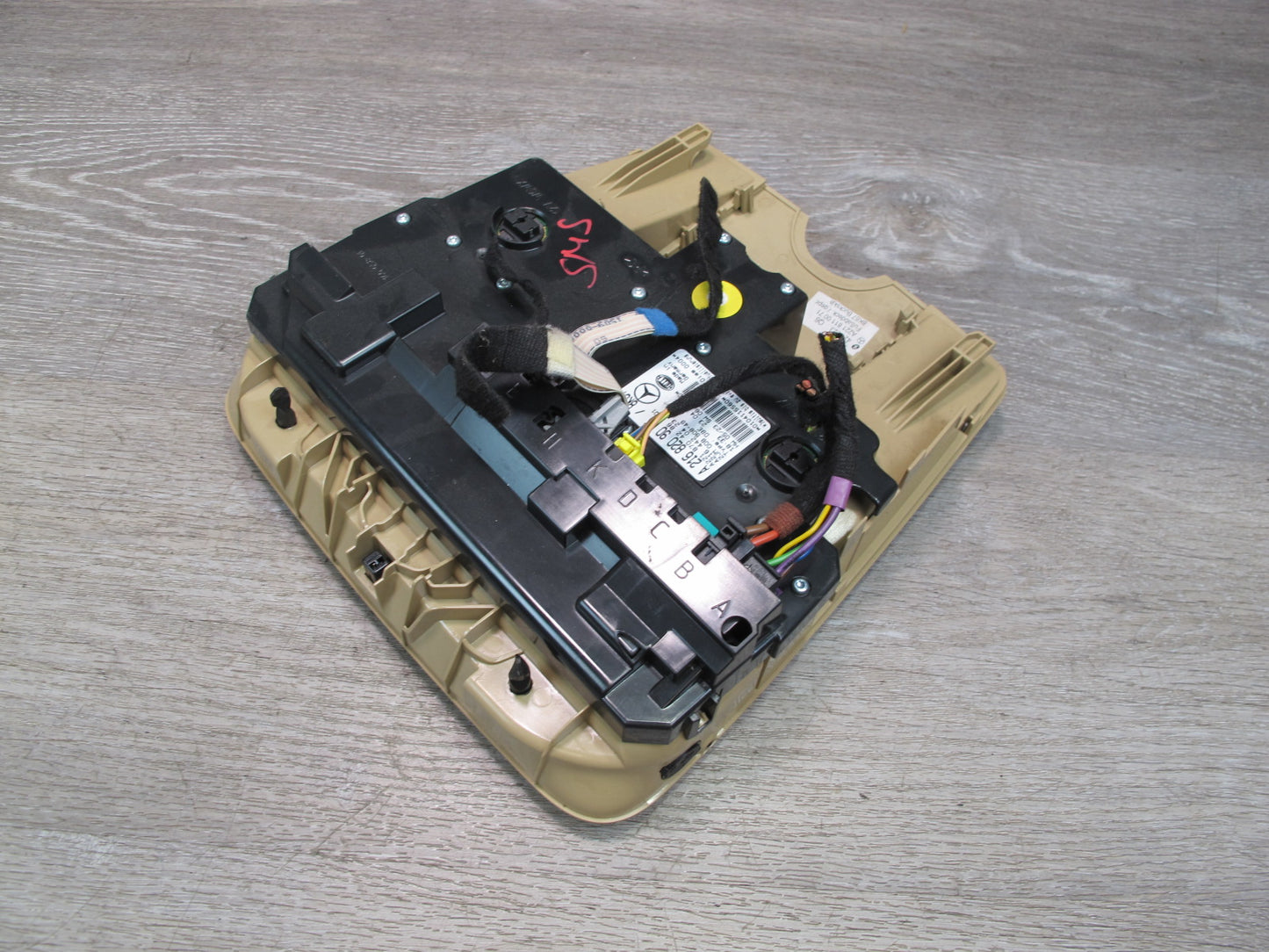 07-09 Mercedes W221 S-class Overhead Console Dome Reading Light w Sunroof OEM