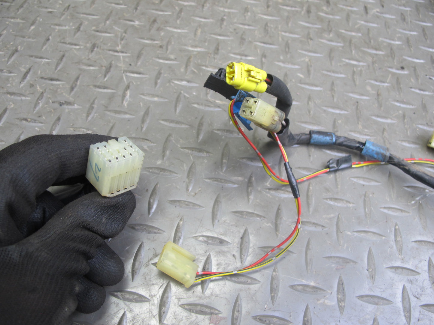 1987 Toyota Supra MK3 Interior & Rear Body Wire Wiring Harness w Relay OEM