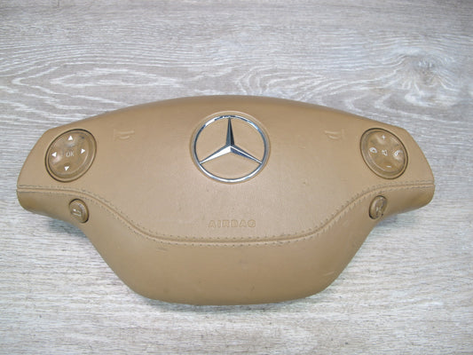 07-10 MERCEDES W221 S-CLASS FRONT LEFT DRIVER SIDE STEERING WHEEL SRS AIRBAG OEM