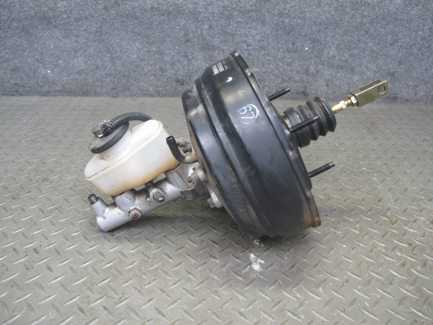 86-88 Toyota Supra MA70L Brake Master Cylinder Booster Fluid Reservoir OEM