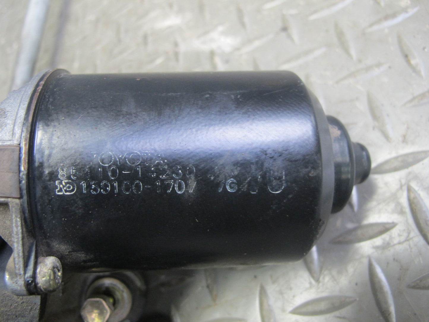 86-92 Toyota Supra MA71 Front Wiper Transmission Linkage w Motor OEM