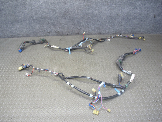 86-88 Toyota Supra MA71 Set of 2 Left & Right Door Wire Wiring Harness OEM