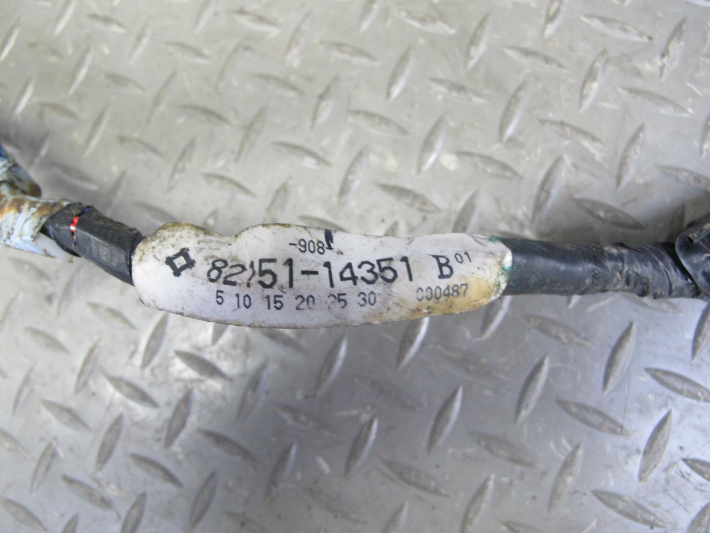 86-88 Toyota Supra MA71 Set of 2 Left & Right Door Wire Wiring Harness OEM