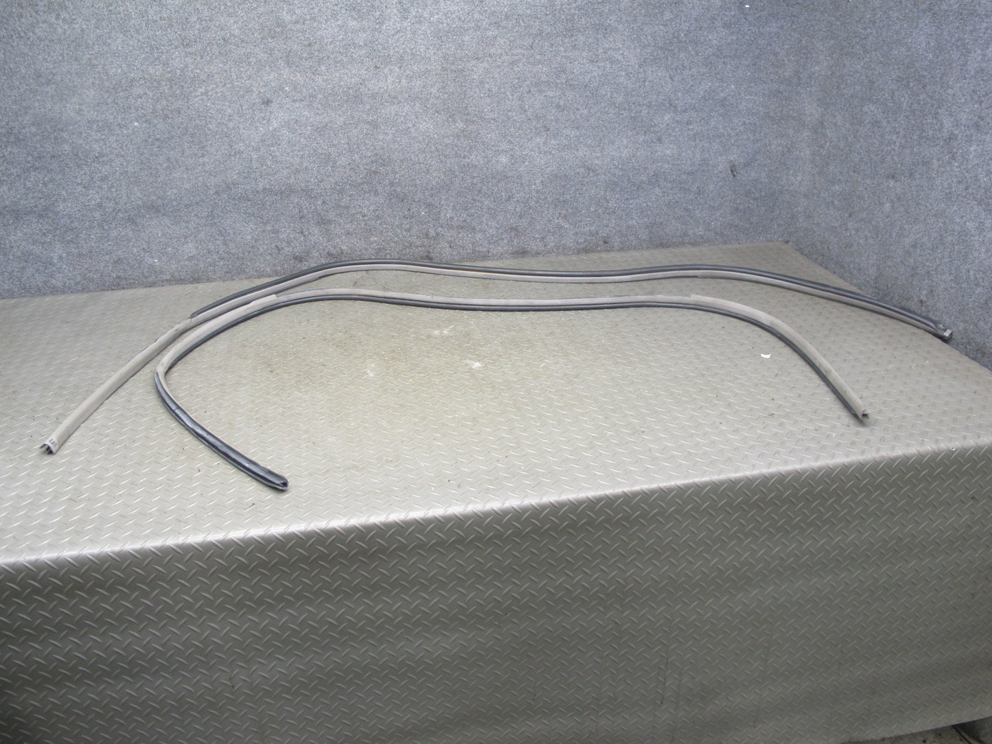 04-09 Nissan 350Z Convertible Left & Right Door Frame Weatherstrip Seal Set OEM