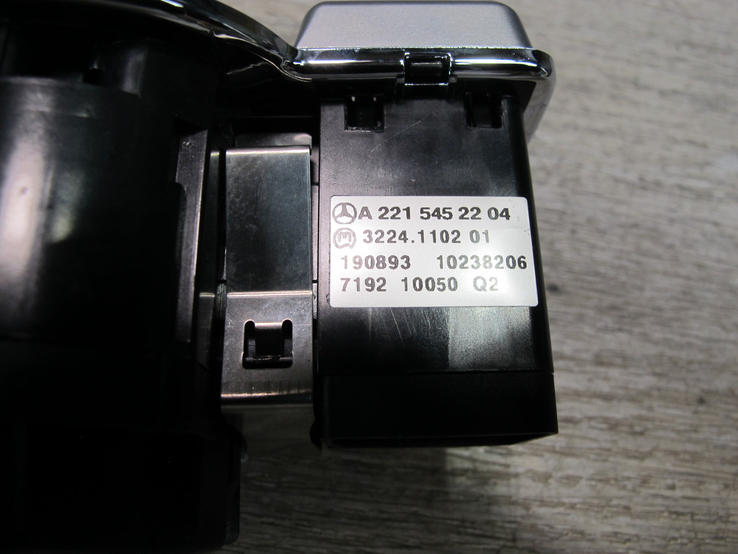 07-13 Mercedes W221 S-class Headlight Fog Light Lamp Night Vision Switch OEM