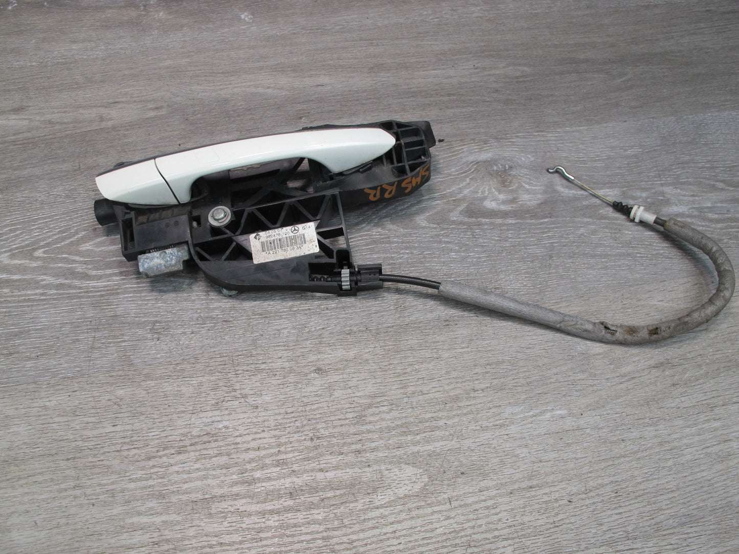 07-13 Mercedes W221 S-class Rear Right Door Exterior Handle w Keyless Entry OEM