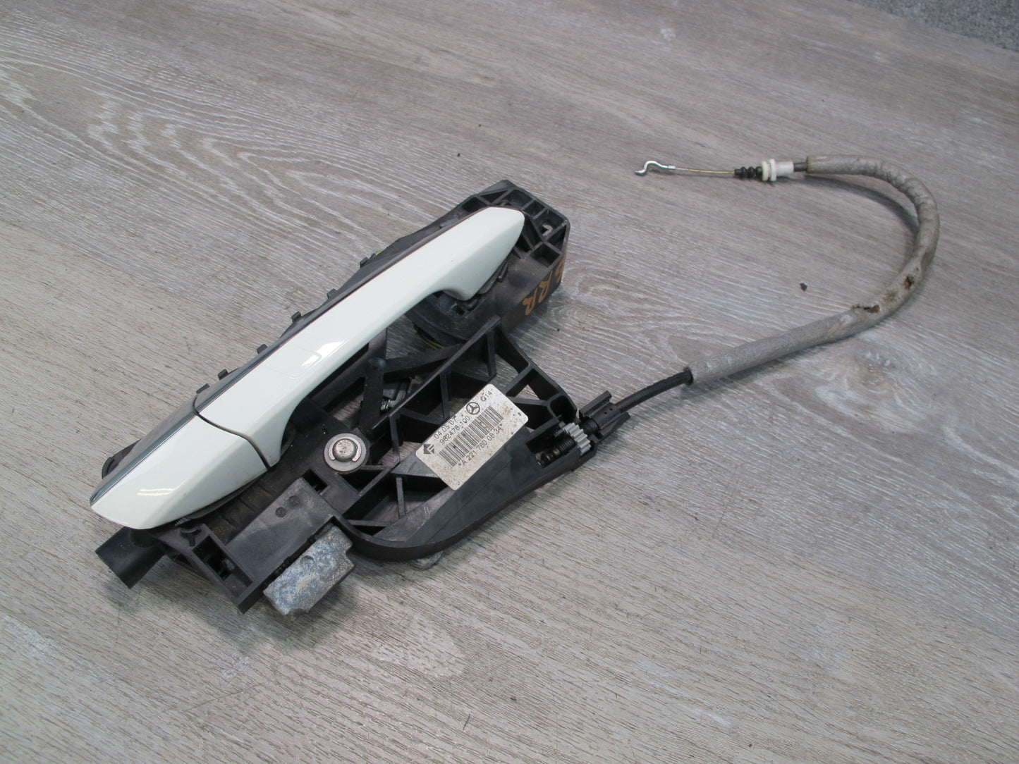 07-13 Mercedes W221 S-class Rear Right Door Exterior Handle w Keyless Entry OEM
